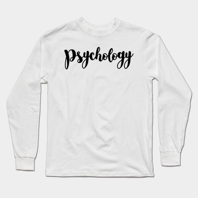 psychology Long Sleeve T-Shirt by dreamtravel